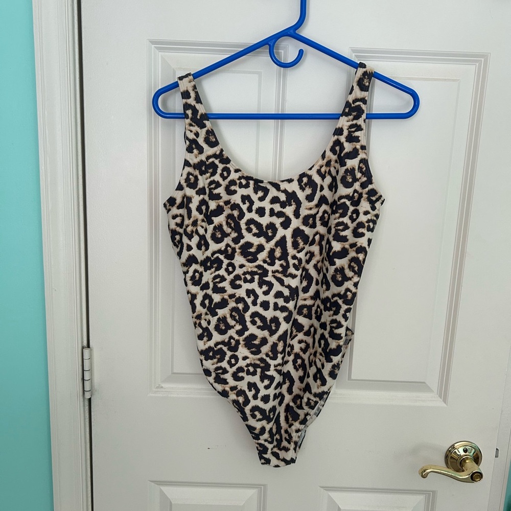 Abercrombie Cheetah One Piece Bathing Suit